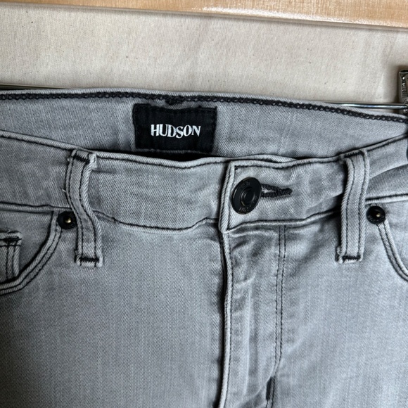 Hudson Jeans Women's Skinny Jeans Gray Size 28 - Picture 3 of 6